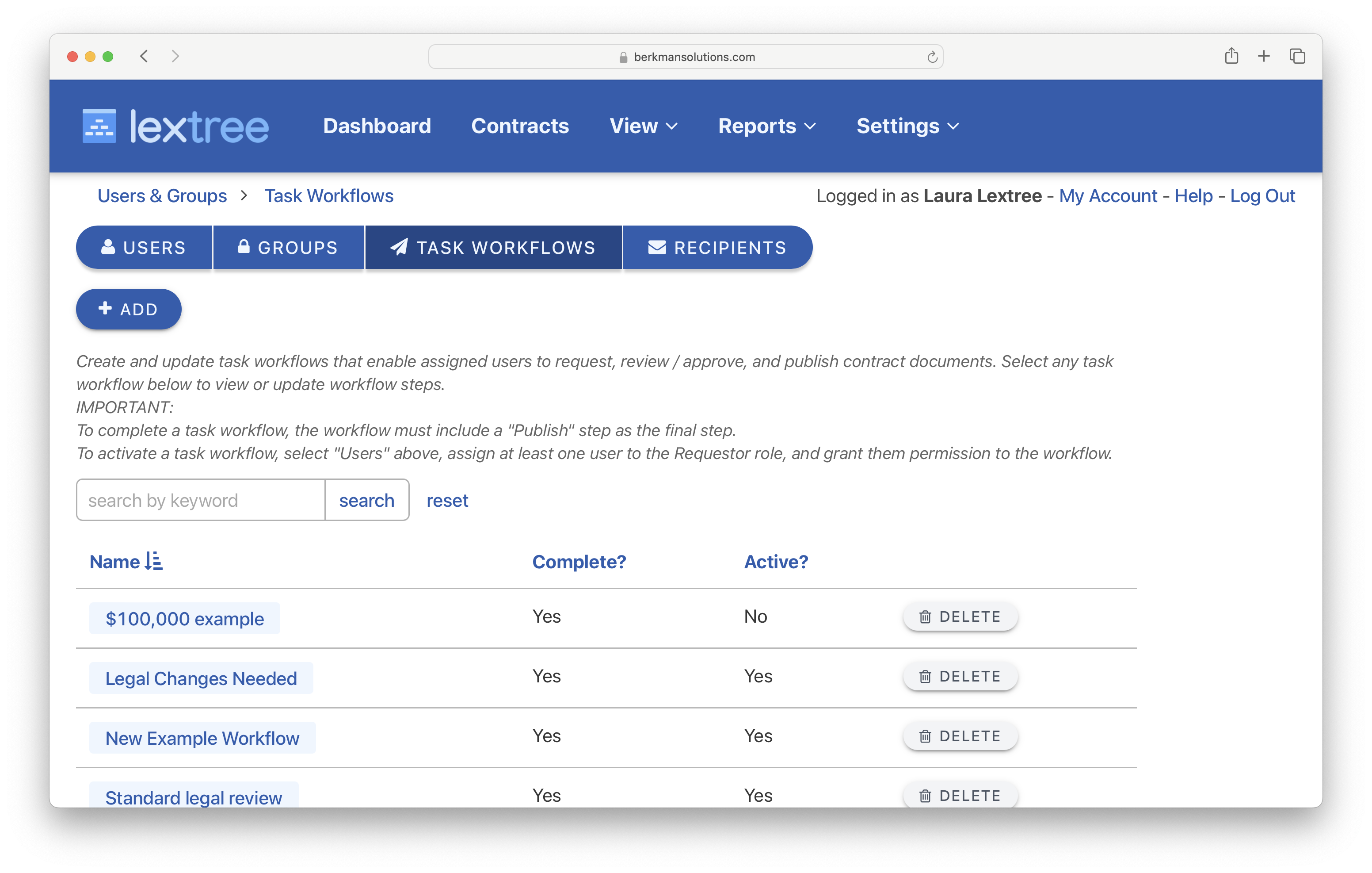 Approval Workflow